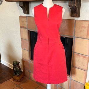 J. McLaughlin Hudson V-neck sheath dress, size 4!